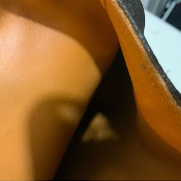 LANVIN BROWN LEATHER HIDDEN WEDGE BOOT SIZE 37 Italy - Picture 11 of 11